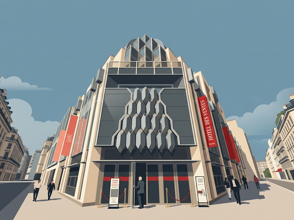 Salle Drouot — quartier de l'agence Bonsoir Montmartre, Paris 9e